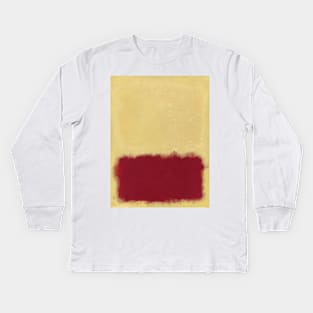 mark rothko Art Print Poster Vaporwave Shirt Wallpape Kids Long Sleeve T-Shirt